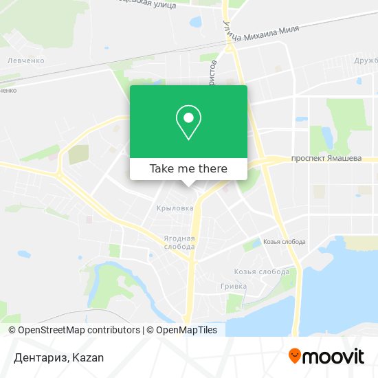 Дентариз map