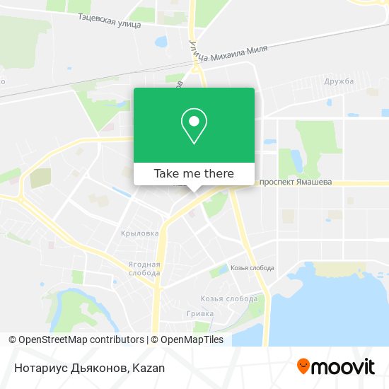 Нотариус Дьяконов map
