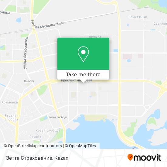 Зетта Страхование map