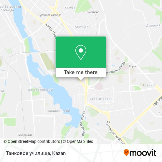 Танковое училище map