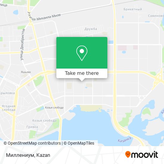 Миллениум map