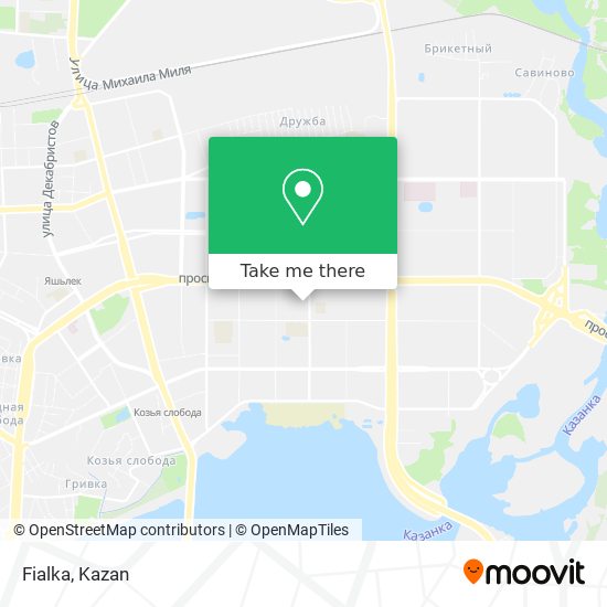 Fialka map