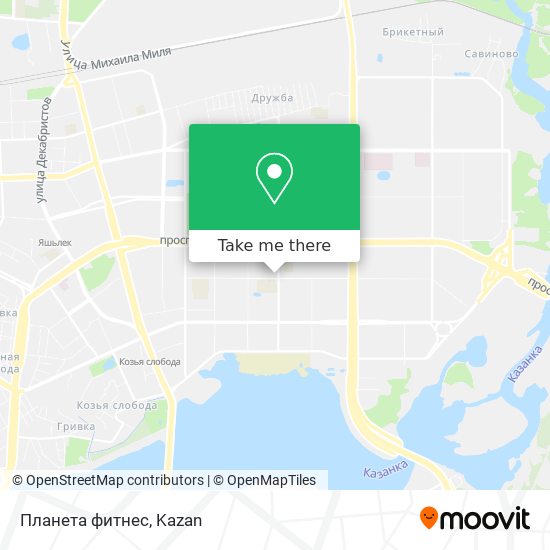 Планета фитнес map