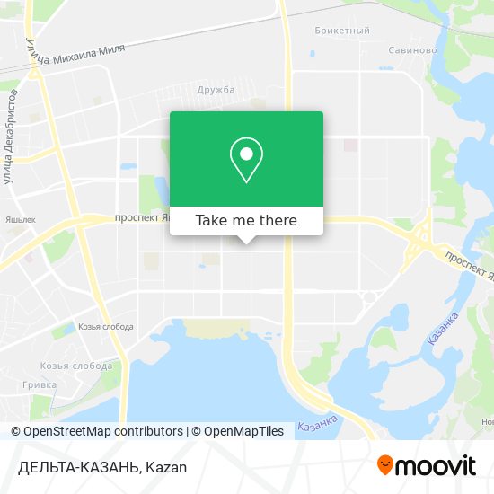 ДЕЛЬТА-КАЗАНЬ map