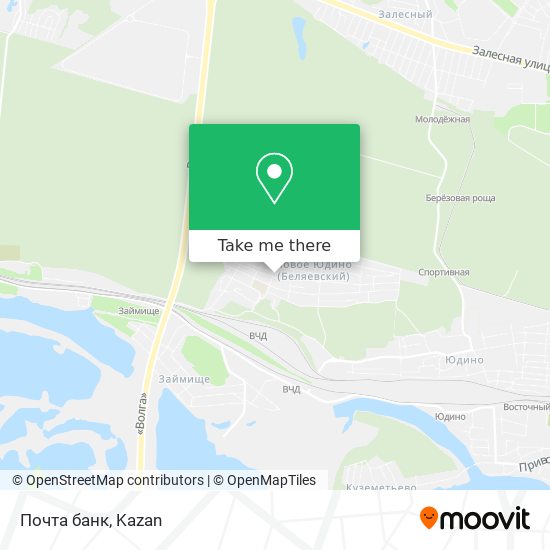 Почта банк map