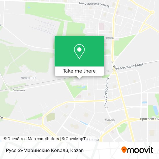 Русско-Марийские Ковали map