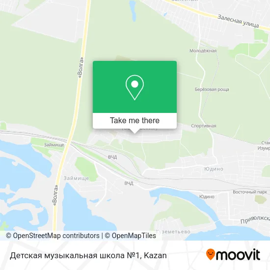Детская музыкальная школа №1 map