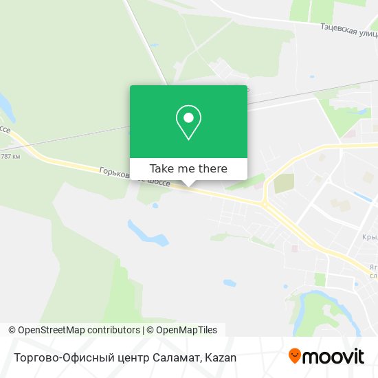 Торгово-Офисный центр Саламат map