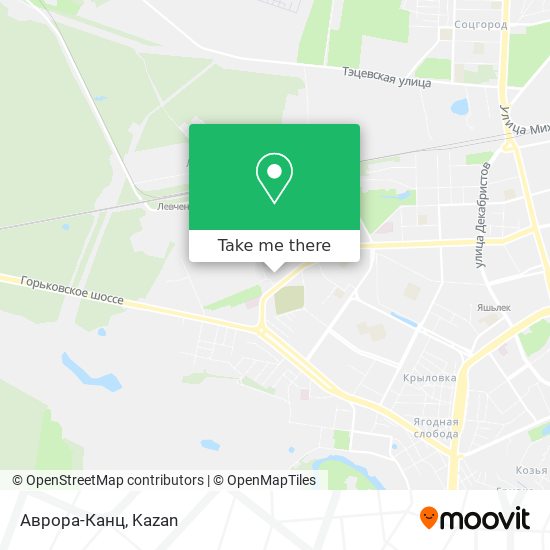 Аврора-Канц map