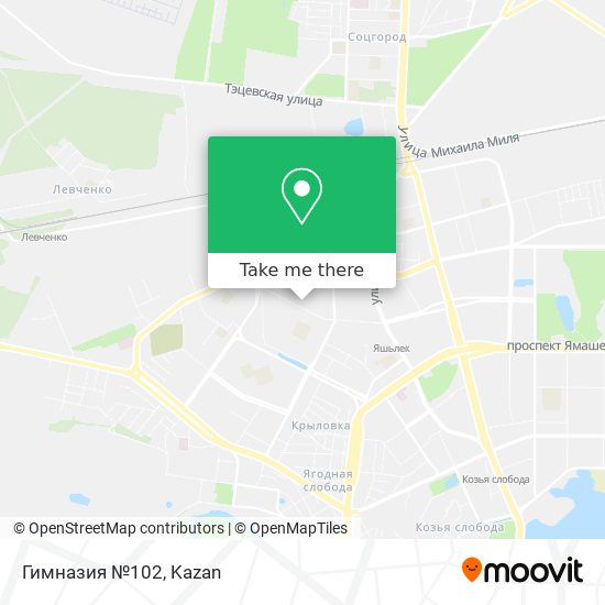 Гимназия №102 map