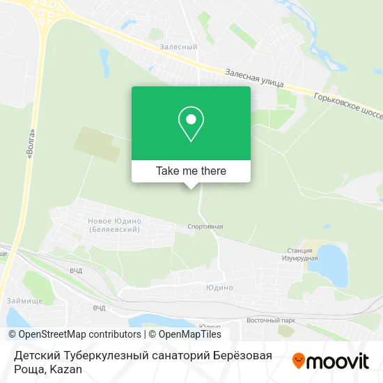 Детский Туберкулезный санаторий Берёзовая Роща map