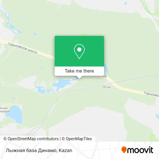 Лыжная база Динамо map