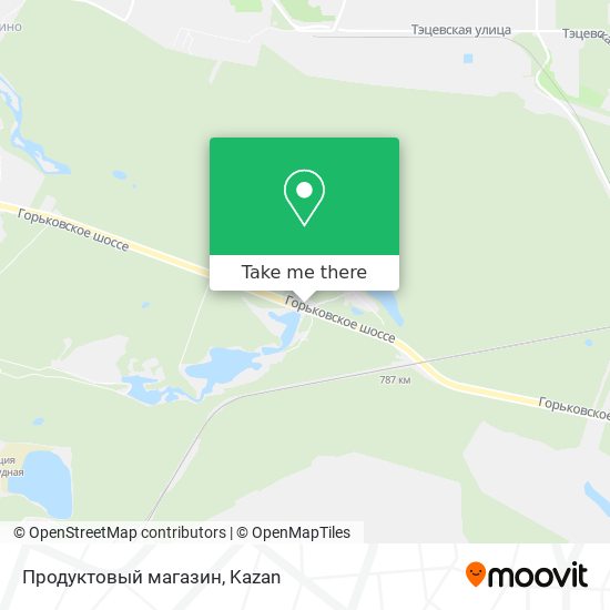 Продуктовый магазин map