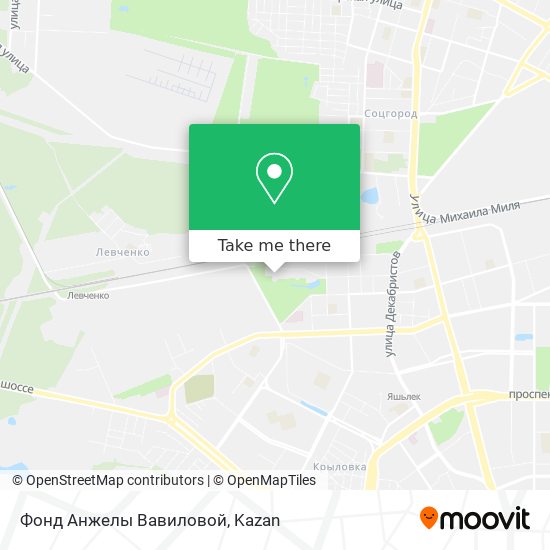 Фонд Анжелы Вавиловой map