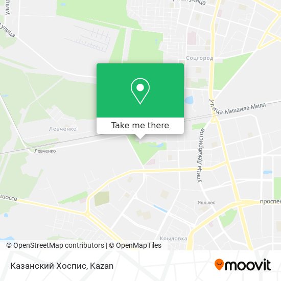 Казанский Хоспис map