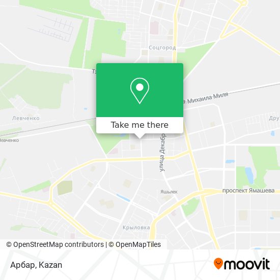 Арбар map