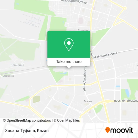 Хасана Туфана map