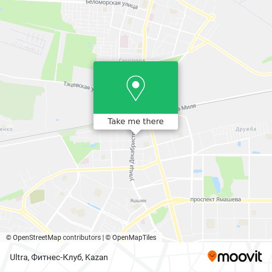 Ultra, Фитнес-Клуб map