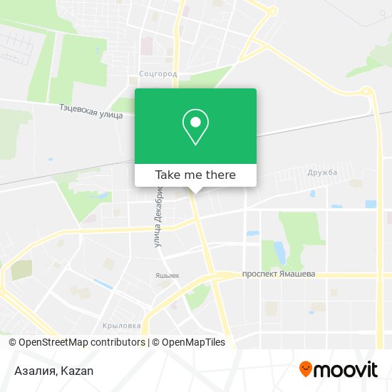 Азалия map