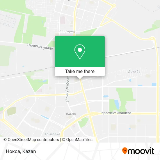Нокса map