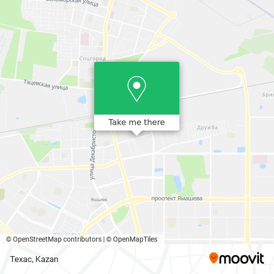 Техас map