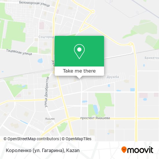 Короленко (ул. Гагарина) map