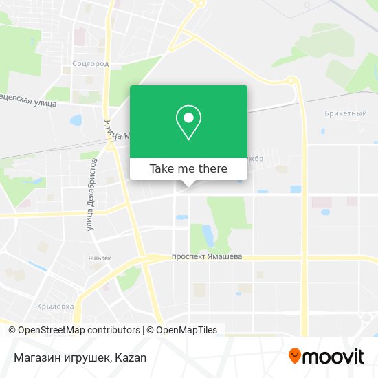 Магазин игрушек map