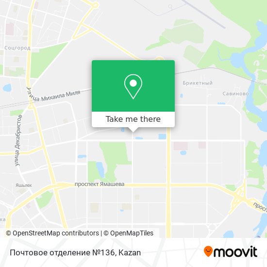 Почтовое отделение №136 map