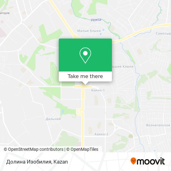 Долина Изобилия map