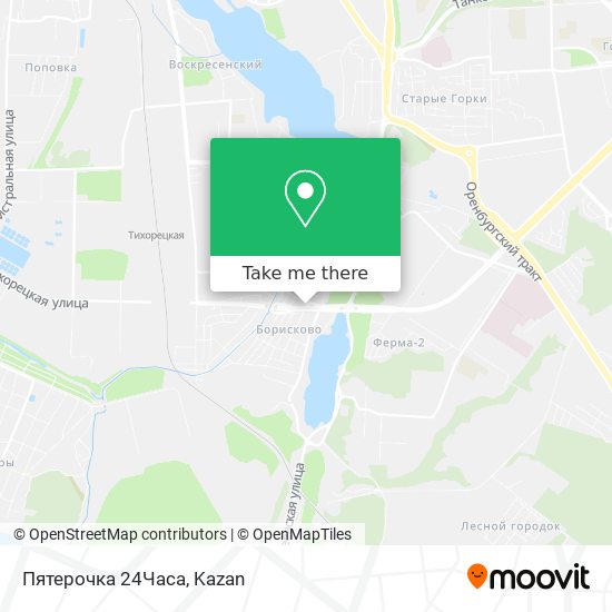 Пятерочка 24Часа map