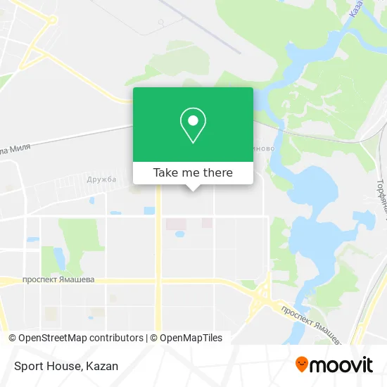 Sport House map