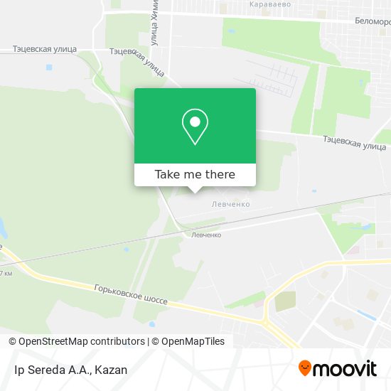 Ip Sereda A.A. map