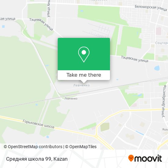 Средняя школа 99 map