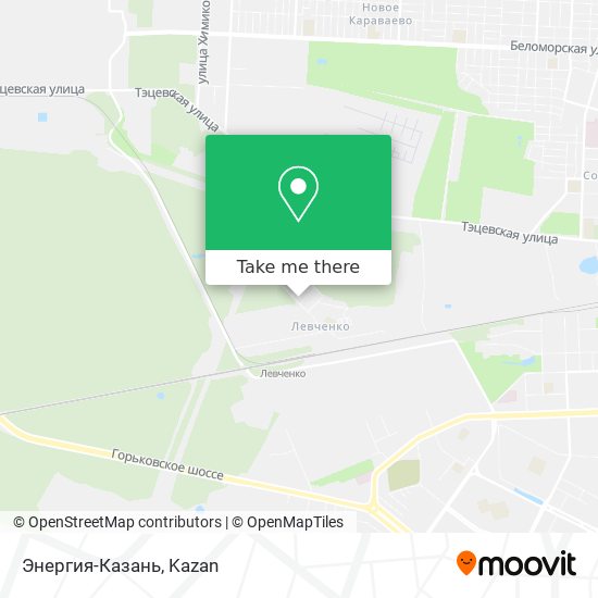 Энергия-Казань map