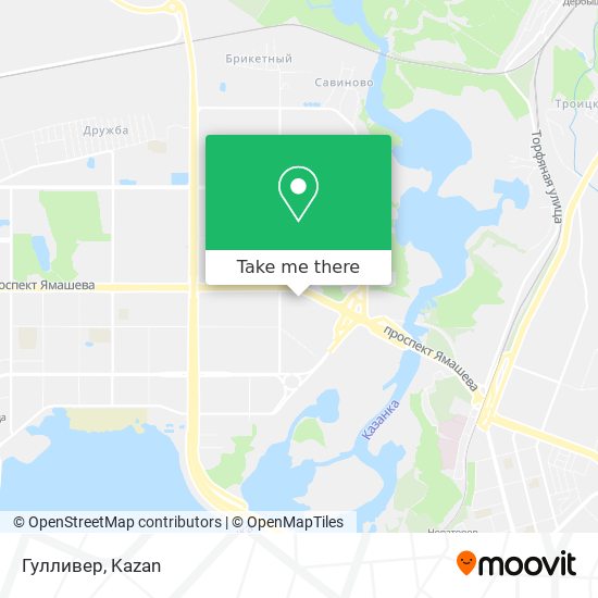 Гулливер map