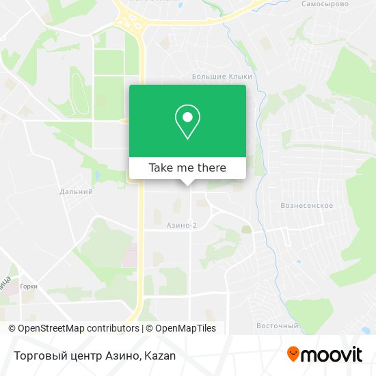 Торговый центр  Азино map