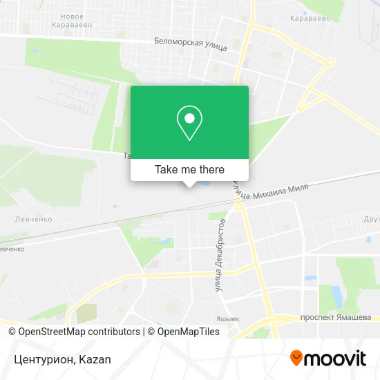 Центурион map