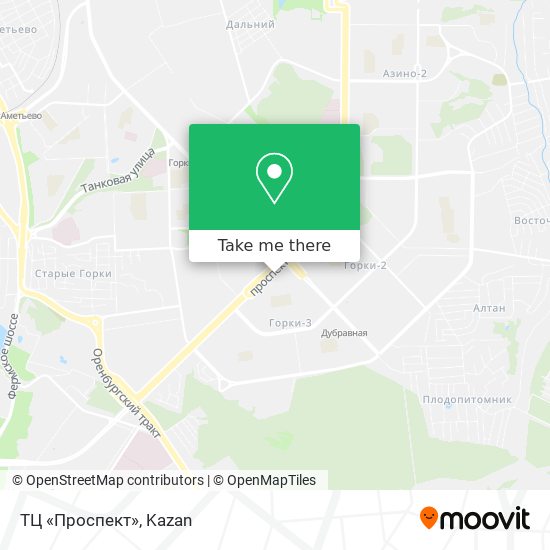 ТЦ «Проспект» map