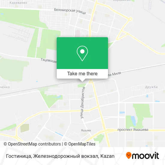 Гостиница, Железнодорожный вокзал map