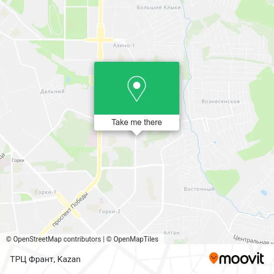 ТPЦ Франт map