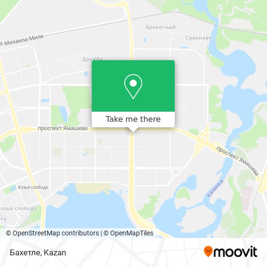 Бахетле map