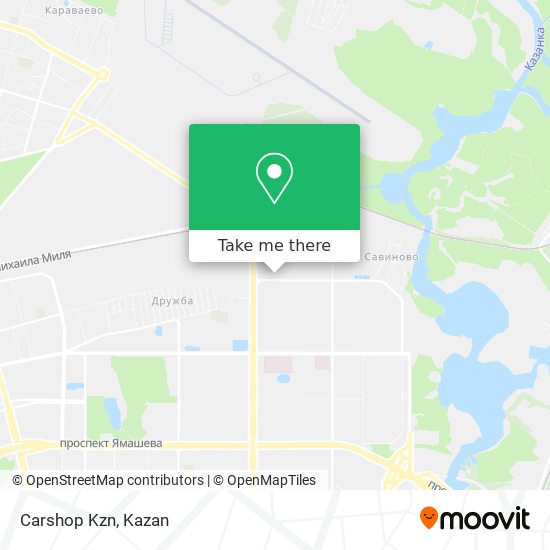 Carshop Kzn map