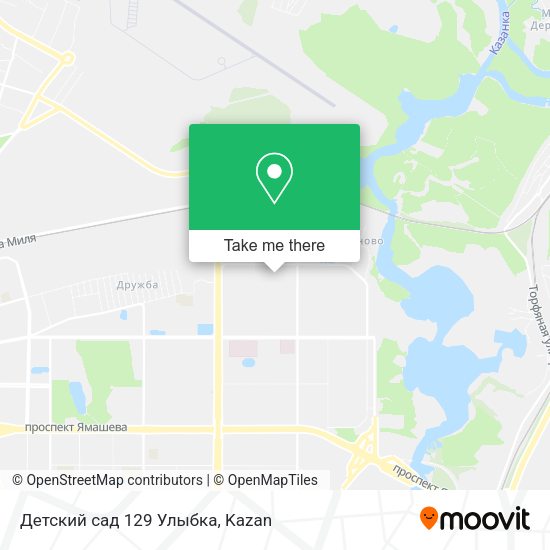 Детский сад 129 Улыбка map