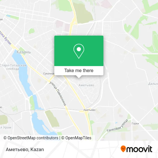 Аметьево map