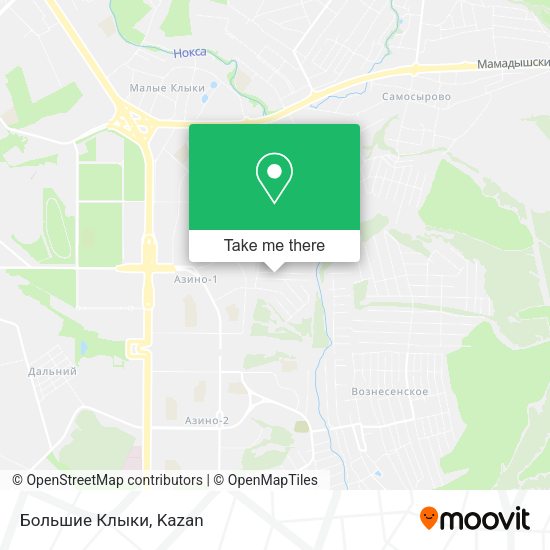 Большие Клыки map