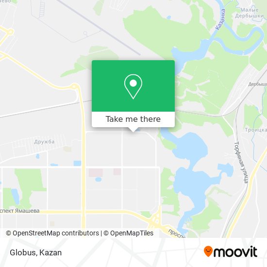 Globus map