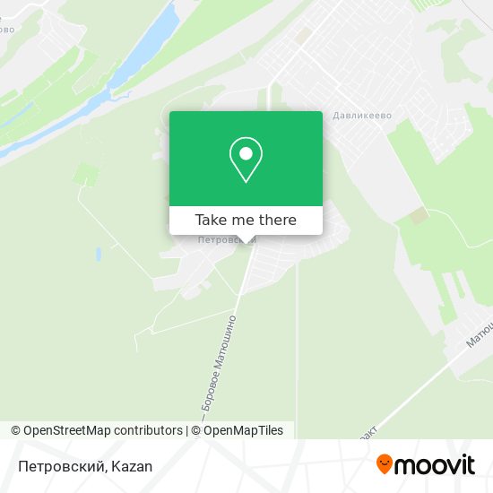 Петровский map