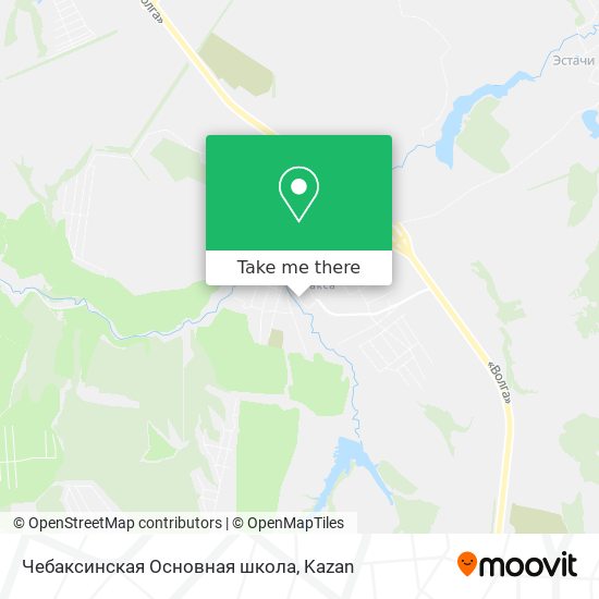 Чебаксинская Основная школа map