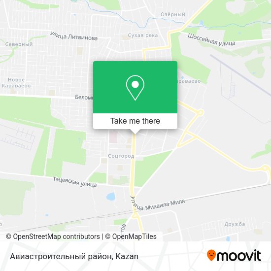 Авиастроительный район map