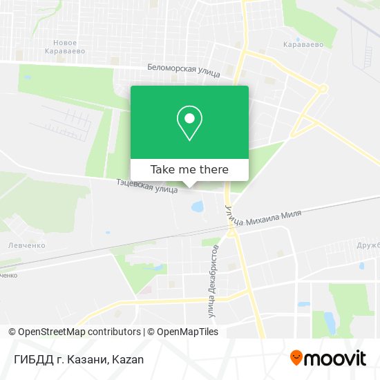 ГИБДД г. Казани map
